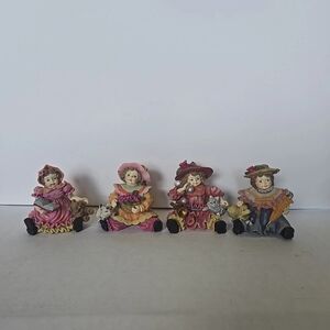 Set of Four Vintage Figurines